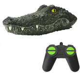 New Simulation Crocodile Model RC Remote Control Boat Summer Children's Toy Four-way on the Water Electric Boats